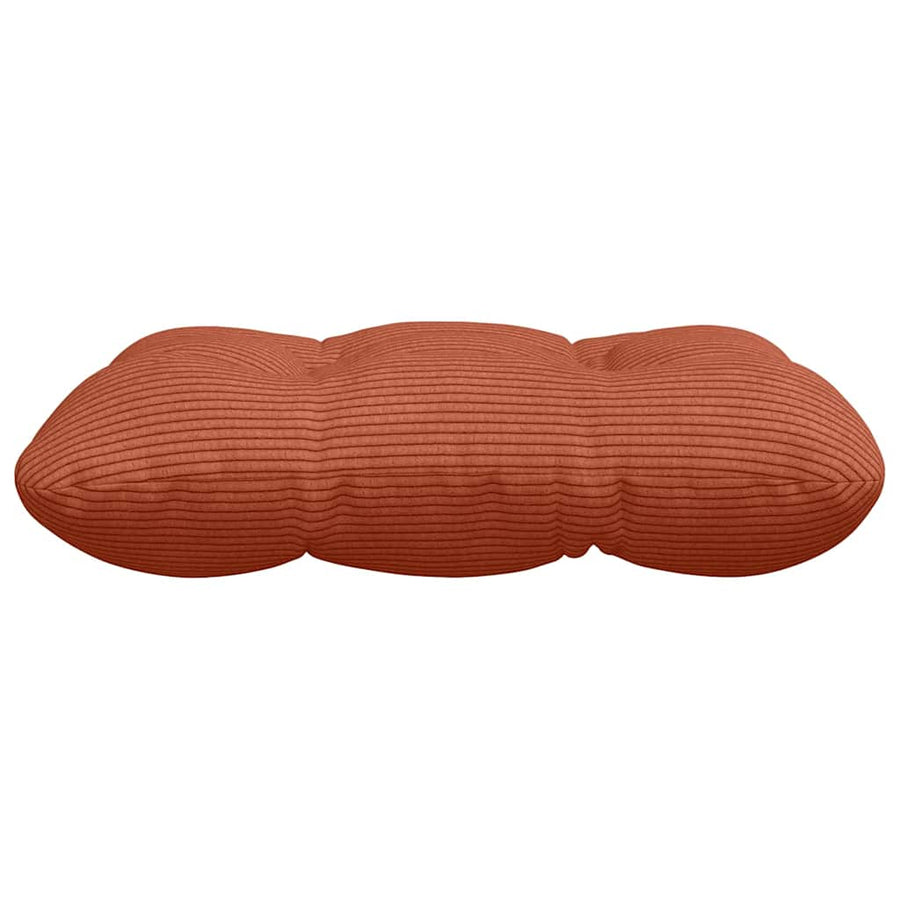 Zitkussens 4 pcs Rood-oranje 45 x 45 cm Katoen Stof