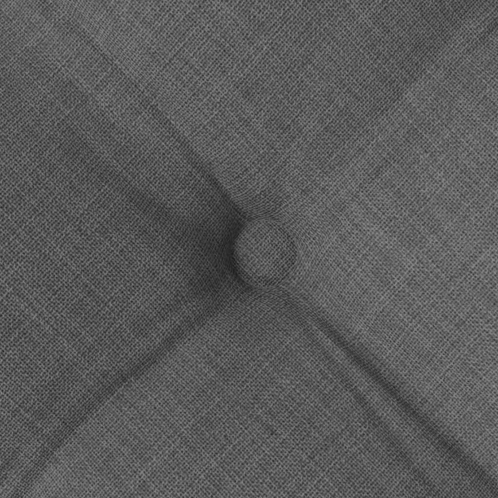 Zitkussens 2 pcs Donkergrijs 40 x 40 x 6 cm Stof