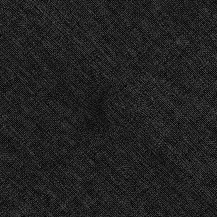 Zitkussens 2 pcs Zwart 40 x 40 x 6 cm Stof