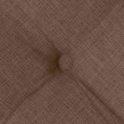 Zitkussens 2 pcs Bruin 40 x 40 x 6 cm Stof
