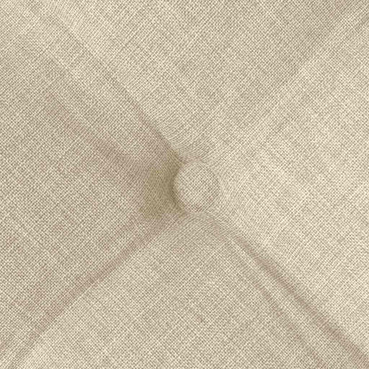 Zitkussens 2 pcs Crème 40 x 40 x 6 cm Stof