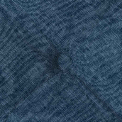 Zitkussens 2 pcs Blauw 40 x 40 x 6 cm Stof