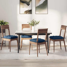 Zitkussens 2 pcs Blauw 40 x 40 x 6 cm Stof