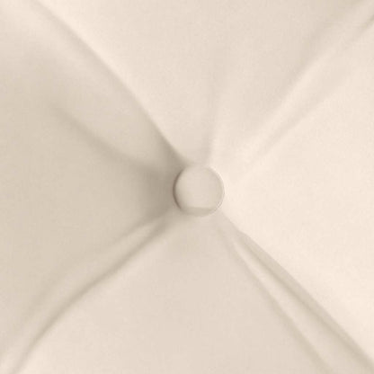 Zitkussens 4 pcs Beige 40 x 40 x 6 cm Microfibre