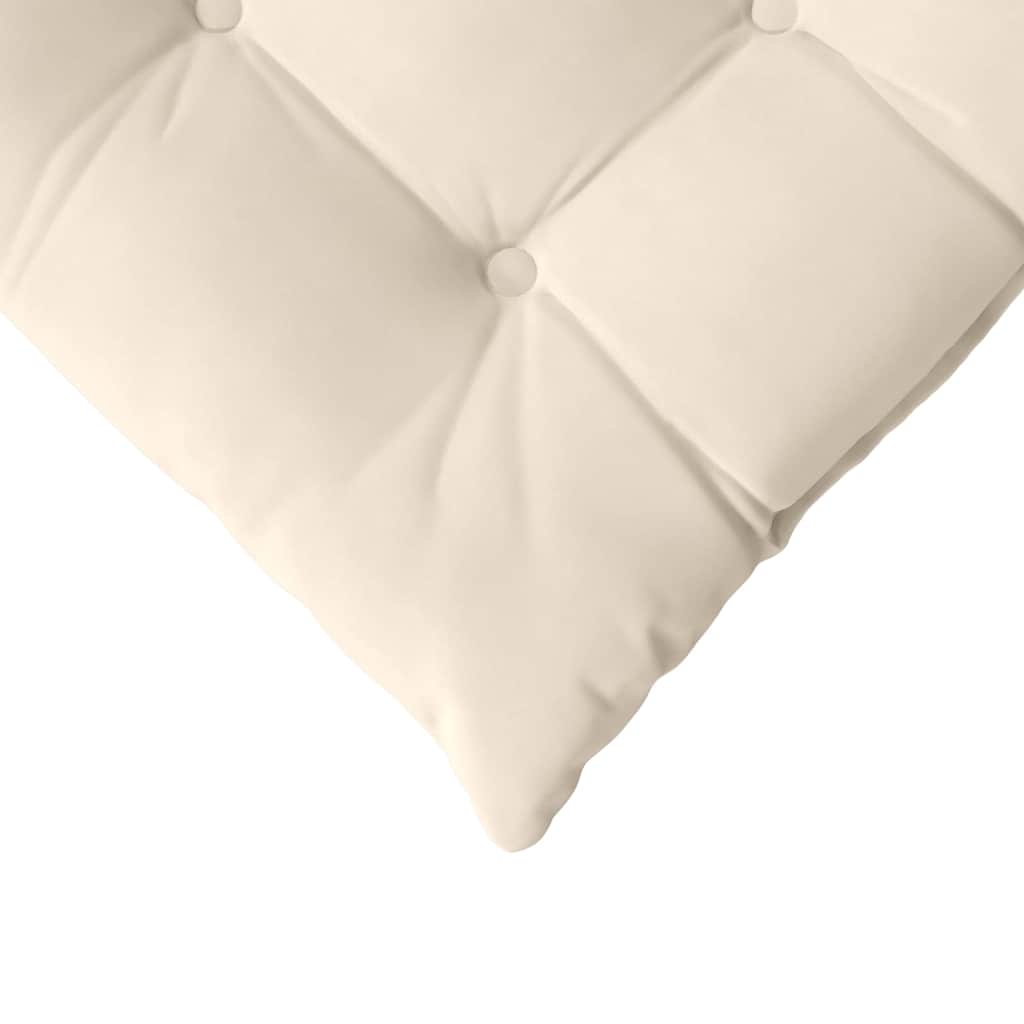 Zitkussens 4 pcs Beige 40 x 40 x 6 cm Microfibre