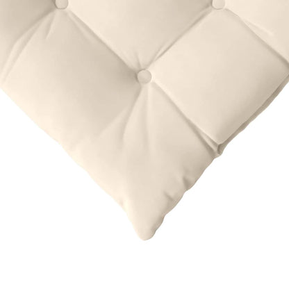 Zitkussens 4 pcs Beige 40 x 40 x 6 cm Microfibre