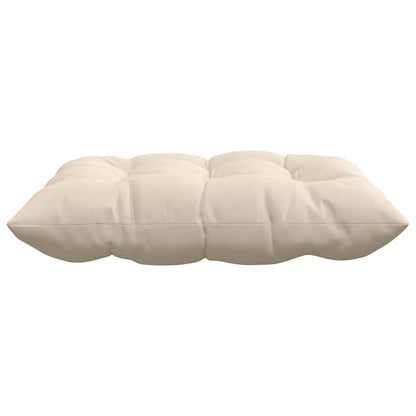Zitkussens 4 pcs Beige 40 x 40 x 6 cm Microfibre