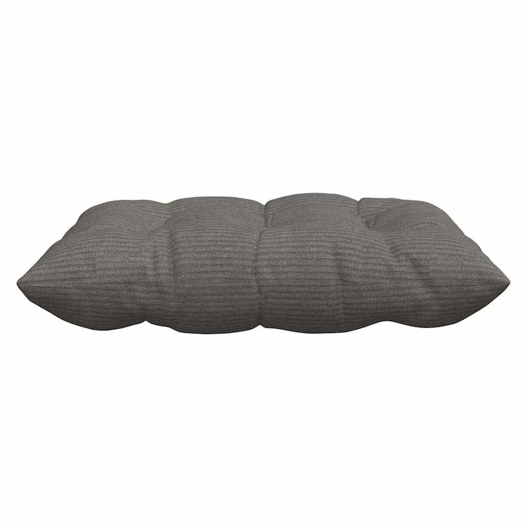Zitkussens 4 pcs Lichtgrijs 40 x 40 x 6 cm Katoen Stof