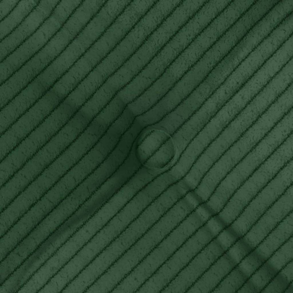 Zitkussens 4 pcs Donkergroen 40 x 40 x 6 cm Katoen Stof