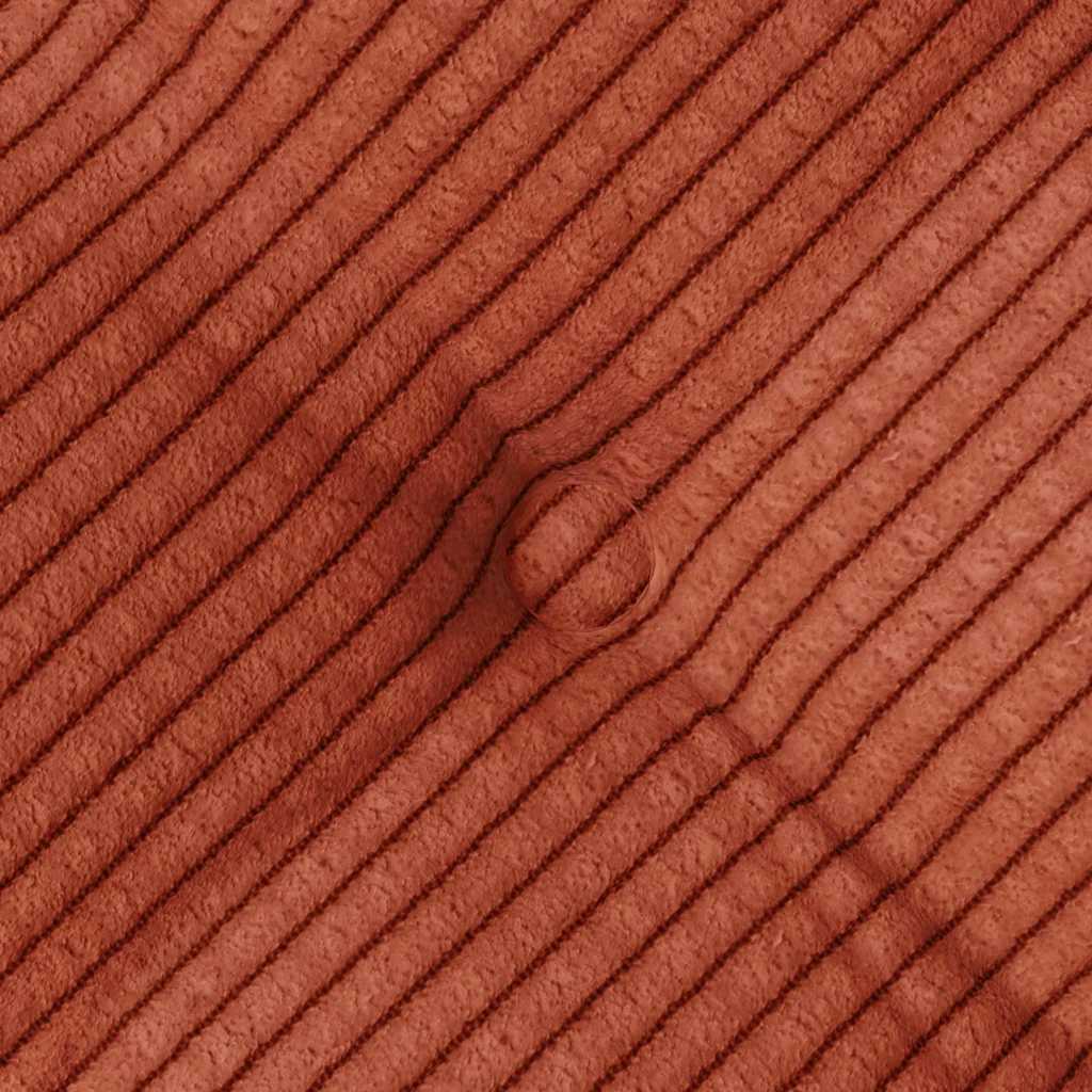 Zitkussens 4 pcs Rood-oranje 40 x 40 x 6 cm Katoen Stof