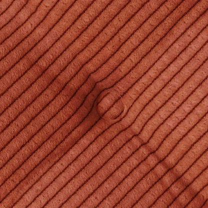 Zitkussens 4 pcs Rood-oranje 40 x 40 x 6 cm Katoen Stof