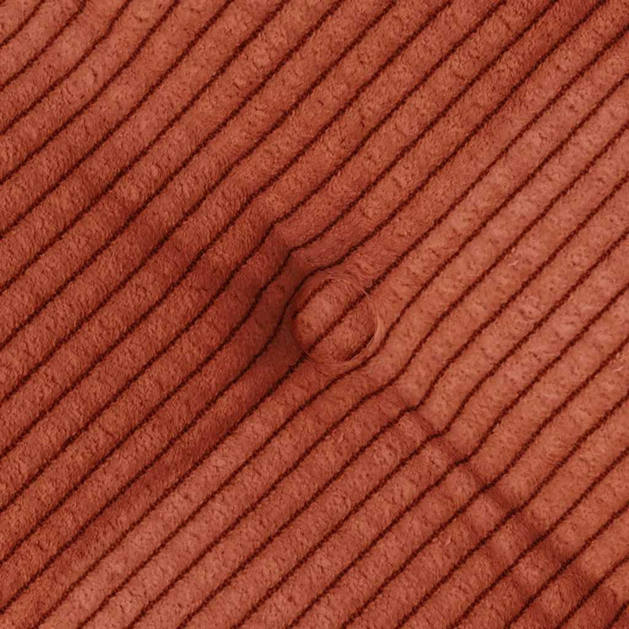 Zitkussens 4 pcs Rood-oranje 40 x 40 x 6 cm Katoen Stof