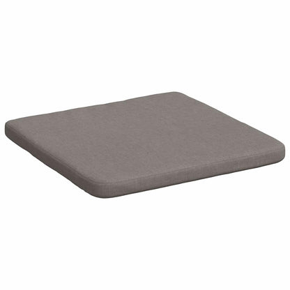 Zitkussens 4 pcs Taupe 40 x 40 x 3 cm Stof