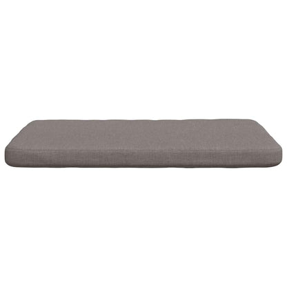 Zitkussens 4 pcs Taupe 40 x 40 x 3 cm Stof