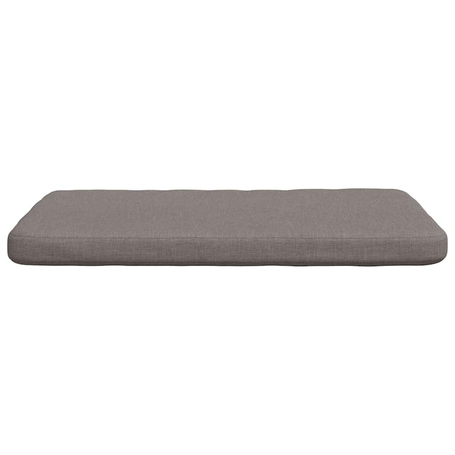 Zitkussens 4 pcs Taupe 40 x 40 x 3 cm Stof