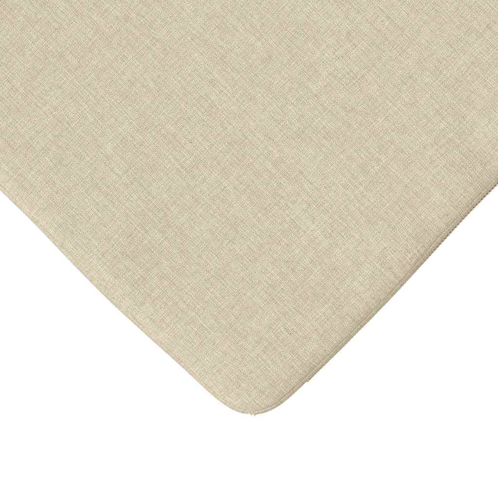 Zitkussens 4 pcs Crème 40 x 40 x 3 cm Stof