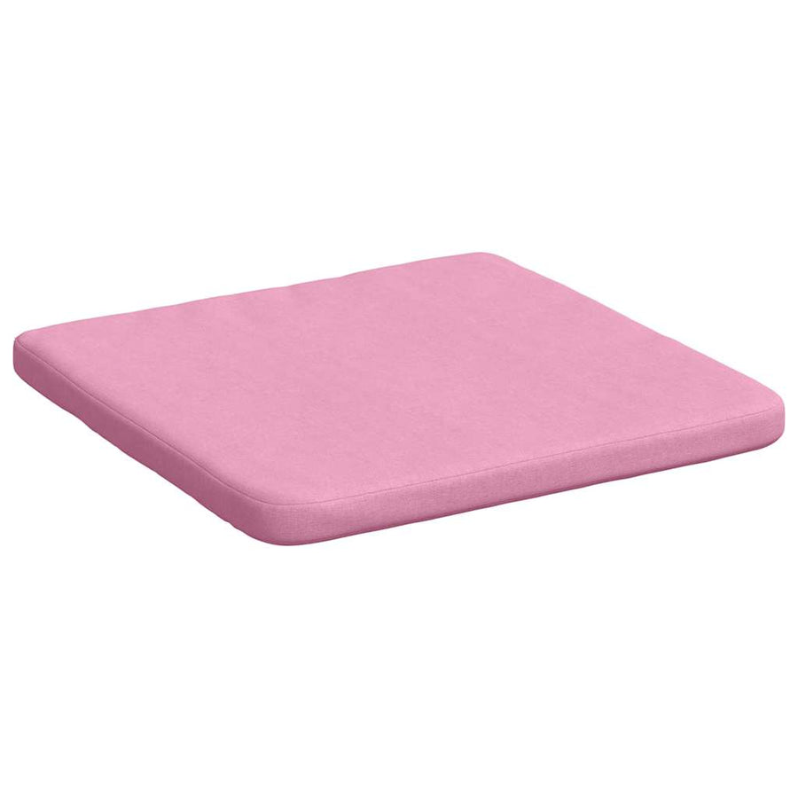 Zitkussens 4 pcs Roze 40 x 40 x 3 cm Stof