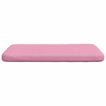 Zitkussens 4 pcs Roze 40 x 40 x 3 cm Stof