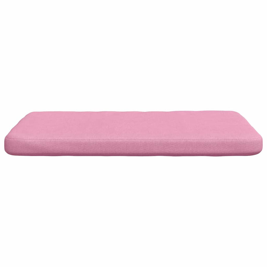 Zitkussens 4 pcs Roze 40 x 40 x 3 cm Stof