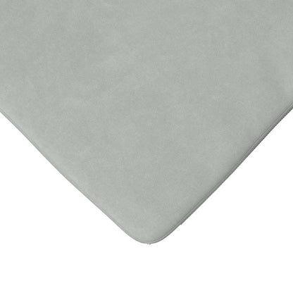 Zitkussens 4 pcs Lichtgrijs 40 x 40 x 3 cm Fluweel