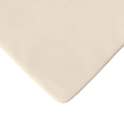 Zitkussens 4 pcs Beige 40 x 40 x 3 cm Microvezel Stof