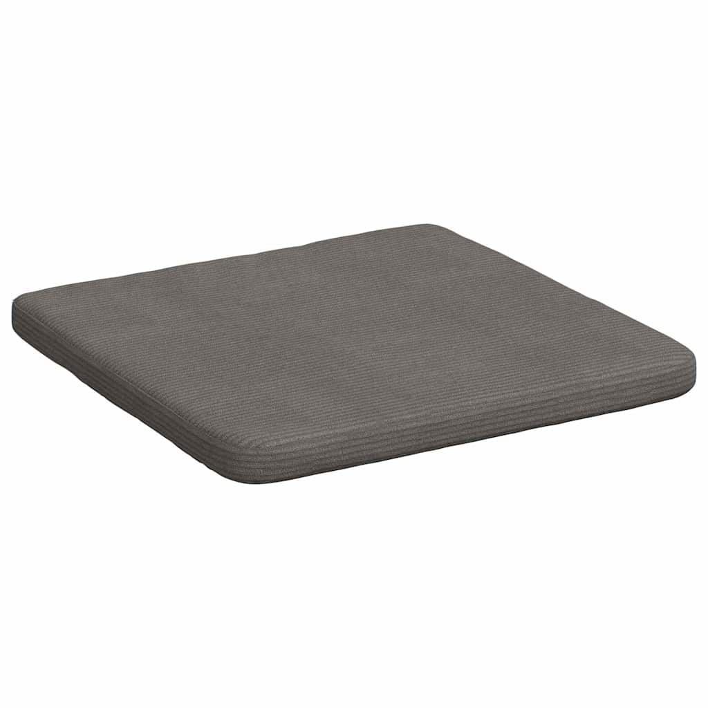 Zitkussens 4 pcs Lichtgrijs 40 x 40 x 3 cm Katoen Stof