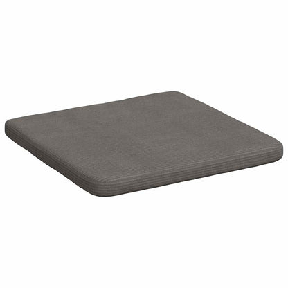 Zitkussens 4 pcs Lichtgrijs 40 x 40 x 3 cm Katoen Stof
