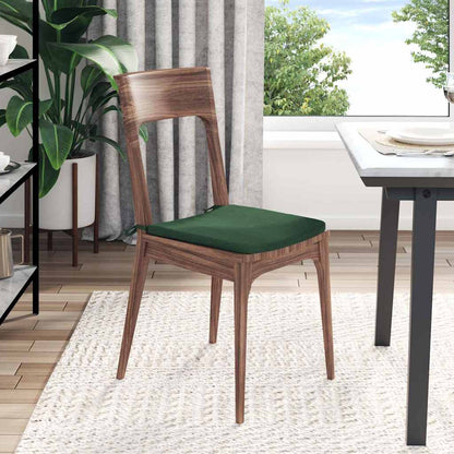 Zitkussens 4 pcs Donkergroen 40 x 40 x 3 cm Katoen Stof