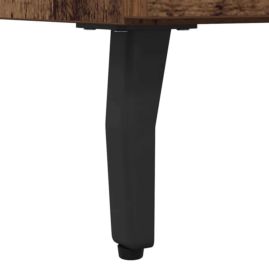 Nachtkastje 2 pcs Oud hout 40 x 35 x 47,5 cm Bewerkt hout
