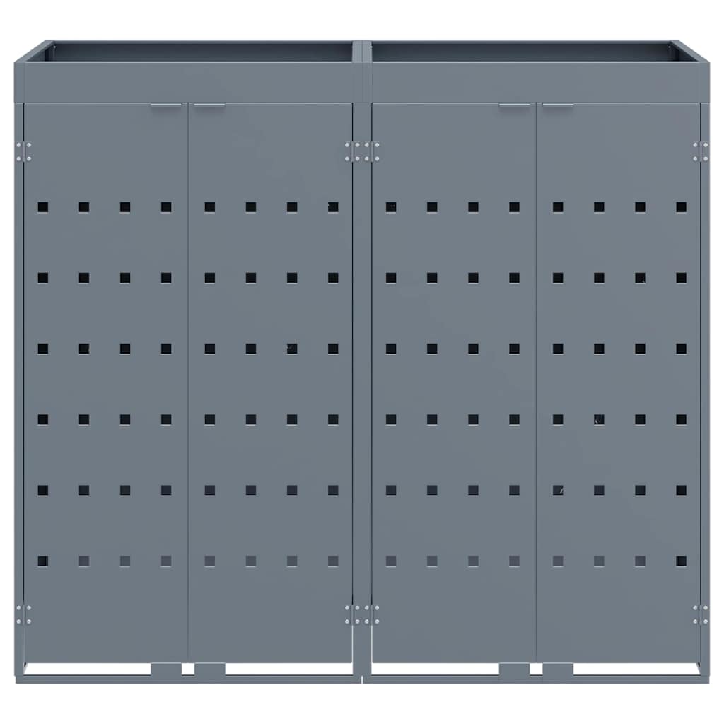 Wieltjesbakopslag voor 2 bakken Lichtgrijs