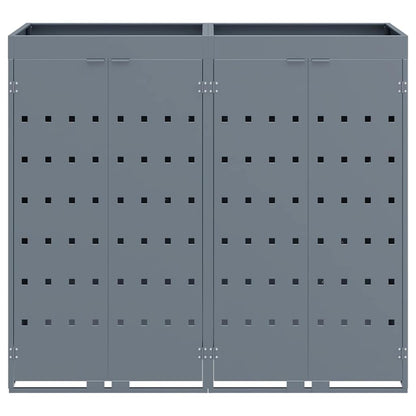Wieltjesbakopslag voor 2 bakken Lichtgrijs