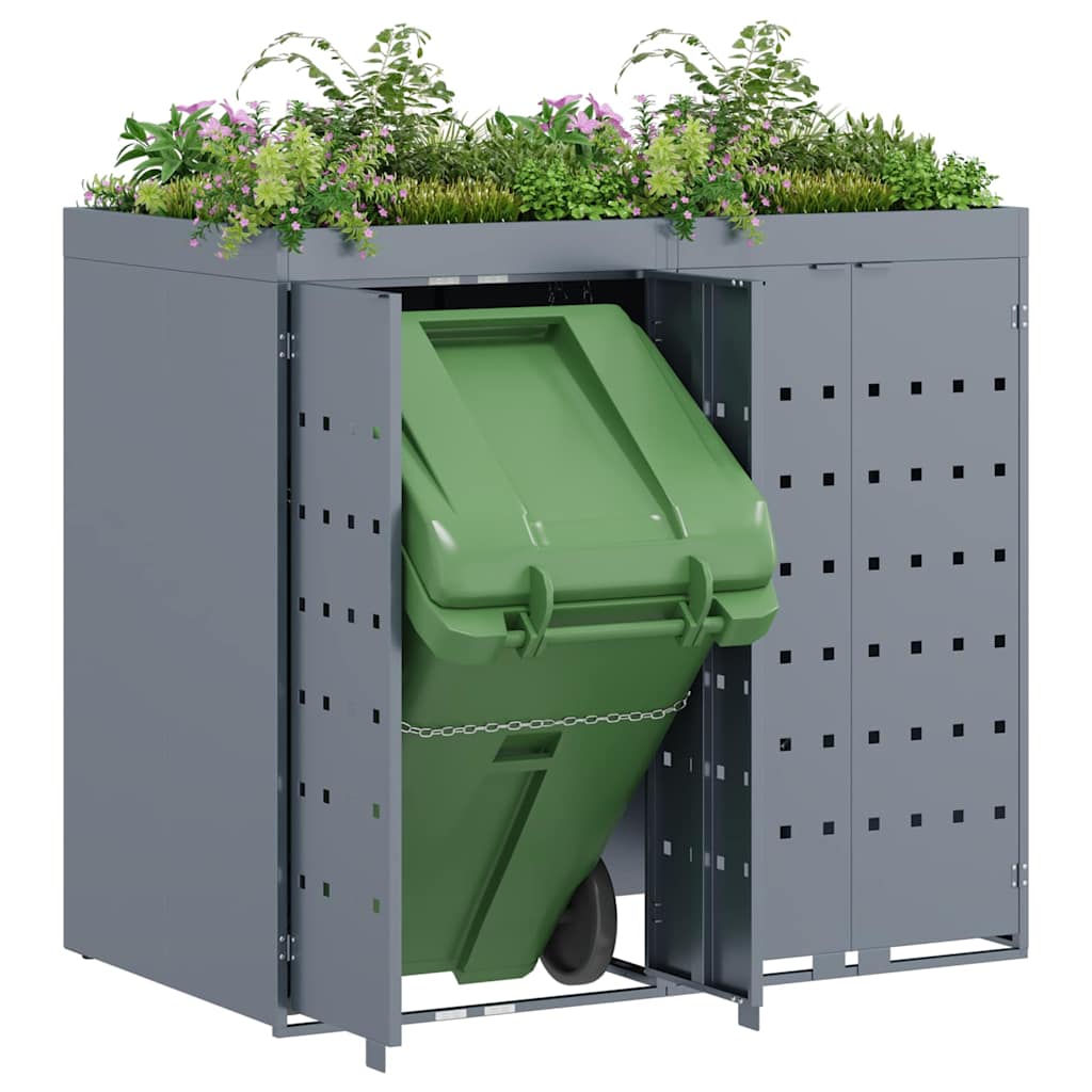 Wieltjesbakopslag voor 2 bakken Lichtgrijs