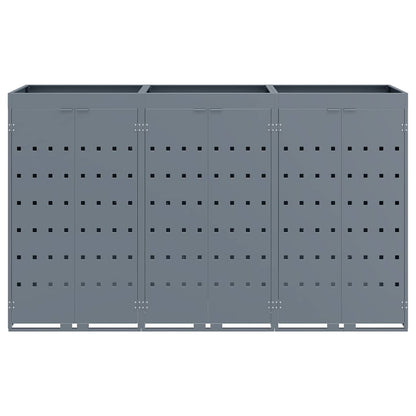 Wieltjesbakopslag voor 3 bakken Lichtgrijs