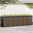 Containerberging 408x77.5x121.5 cm antraciet staal