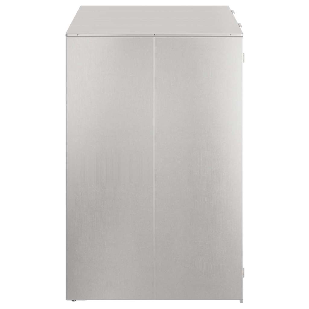 Wieltjesbakopslag voor 3 bakken Zilver 340 x 77.5 x 115.5 cm