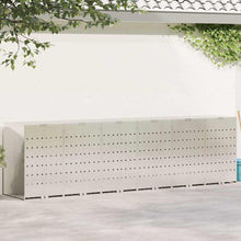 Wieltjesbakopslag voor 3 bakken Zilver 340 x 77.5 x 115.5 cm