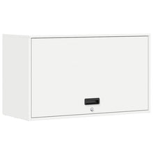 Wandkast Voor Garage Poedercoating Staal 90 x 40 x 53 cm Wit