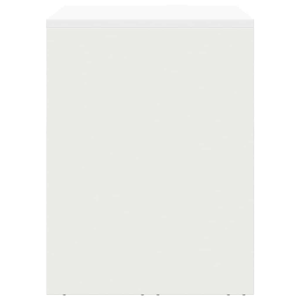 Wandkast Voor Garage Poedercoating Staal 90 x 40 x 53 cm Wit