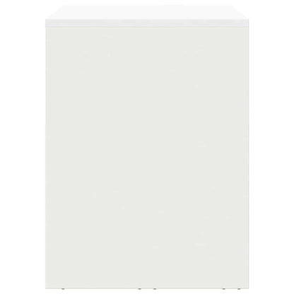 Wandkast Voor Garage Poedercoating Staal 90 x 40 x 53 cm Wit