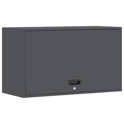 Wandkast Voor Garage 90 x 40 x 53 cm Antraciet