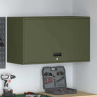 Wall Cabinet for Garage Olive Green 90 x 40 x 53 cm