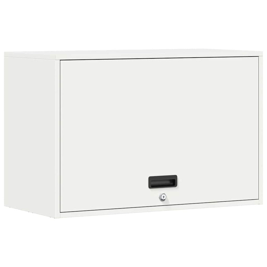 Wandkast Voor Garage Poedercoating Staal 80 x 40 x 53 cm Wit