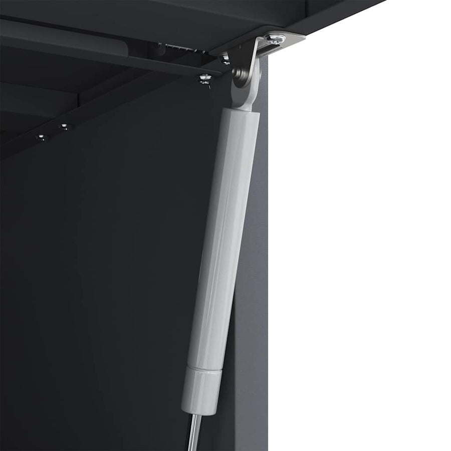 Wandkast Voor Garage 80 x 40 x 53 cm Antraciet