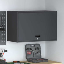 Wandkast Voor Garage 80 x 40 x 53 cm Antraciet