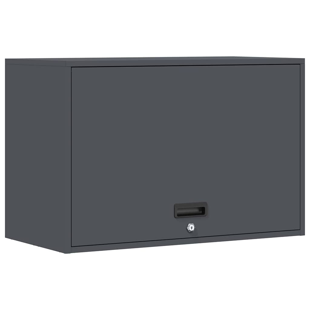 Wandkast Voor Garage 80 x 40 x 53 cm Antraciet