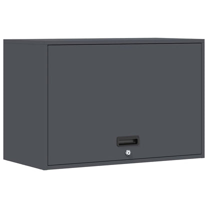 Wandkast Voor Garage 80 x 40 x 53 cm Antraciet