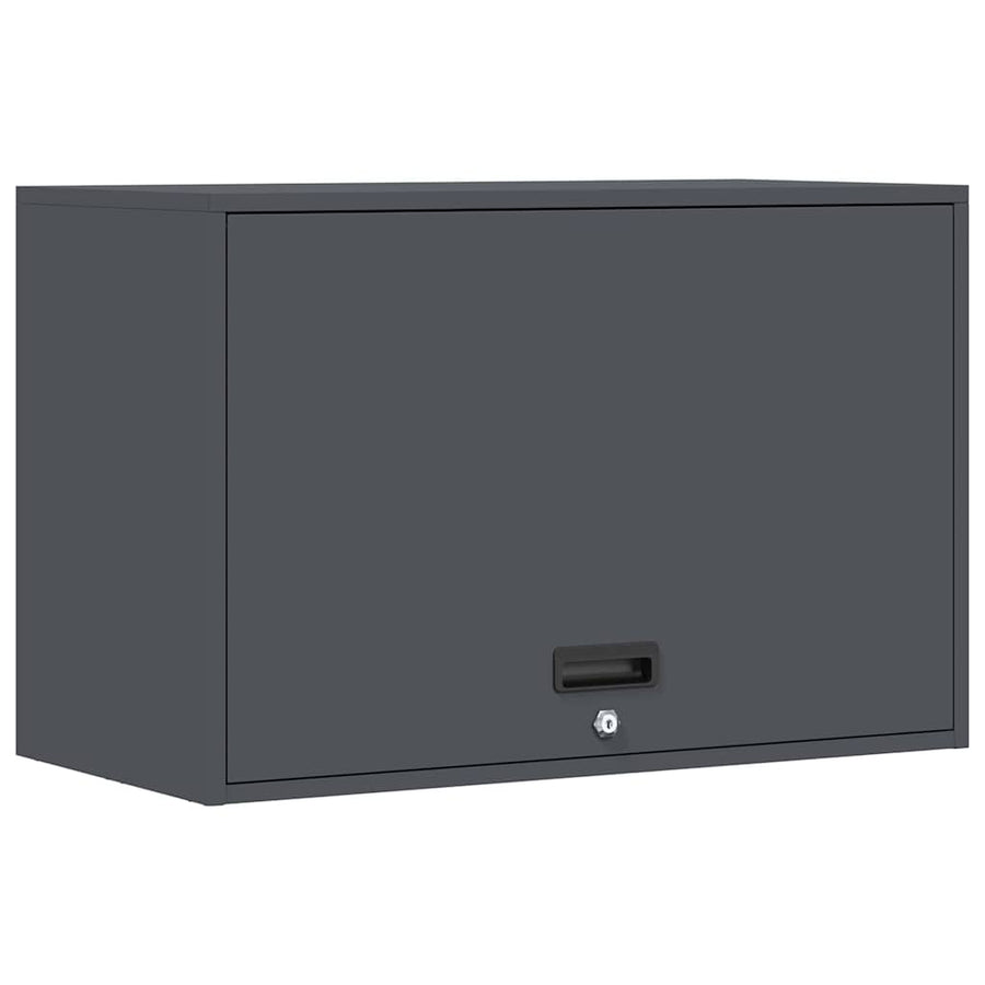 Wandkast Voor Garage 80 x 40 x 53 cm Antraciet