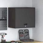 Wandkast 60x40x53 cm staal zwart