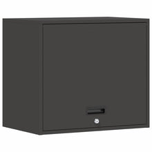 Wandkast Voor Garage Poedercoating Staal 60 x 40 x 53 cm Zwart