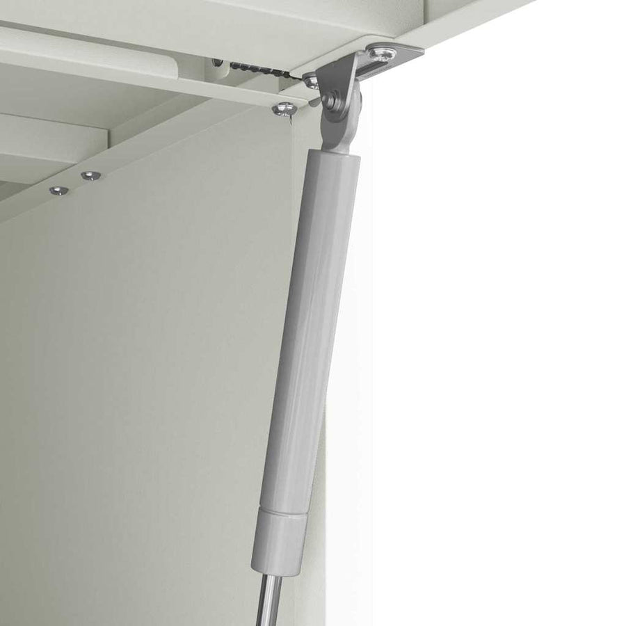 Wandkast Voor Garage Poedercoating Staal 60 x 40 x 53 cm Wit